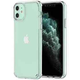 Resim Apple iPhone 11 Kılıf Coss Şeffaf Sert Kapak Şeffaf 