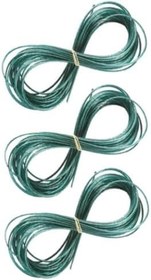 Resim 3 adet 10metre Toplamda 30mt Pvc Kaplı Çelik Tel Çamaşır ipi Kesinlikle Kopmaz Paslanmaz Kir Tutmaz 