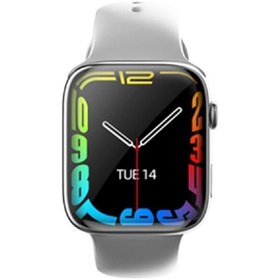 Resim Şehr-i Pazar Watch 8 DT Max Gümüş Akıllı Saat Iphone ve Android Tüm Telefonlara Uyumlu Geniş Ekran HD 