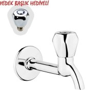 Resim Aiwa Klasik Uzun Musluk (17459) + Musluk Kapak Takımı (17472) Hediyeli 