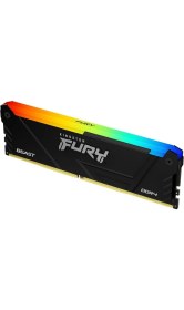 Resim Kingston Fury Beast Rgb 16 GB 3600MT/S Ddr4 CL18 Dımm Pc Ram KF436C18BB2A/16 