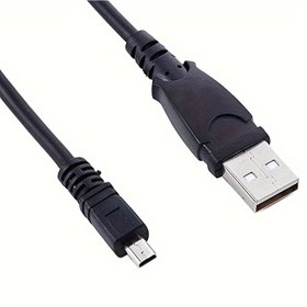 Resim NIKONNIWYUKANG UC-E6 Dijital Kamera Kablo 8P Pin Veri Senkronizasyon Kablosu USB-C'den USB-A'ya, Yüksek Hızlı Transfer, Dayanıklı ve Esnek Tasarım Akıllı Telefonlar, Tabletler, Kameralar ve Daha Fazlası İçin 