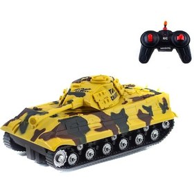 Resim Uzaktan Kumandalı Tank Çöl Leopar Full Fonksiyon Işıklı Sesli 