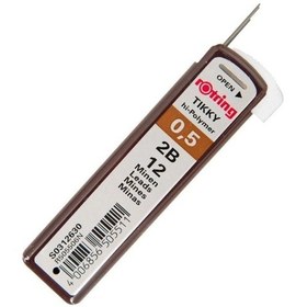 Resim Rotring Hi-polymer Min- 0.5 Mm 2b 10 Tüp 