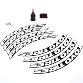 Resim Genel Markalar Toyotires Proxes Lastik Yazısı Seti 4 Adet 2.5 Cm Motorsiklet Lastik Yazısı 