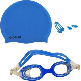 Resim Avessa 3'lü Çocuk Havuz Seti Açık Mavi 2323 Yüzücü Mavi 