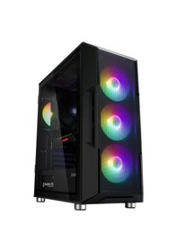 Resim Zalman I3 Neo Black, Megamax, 700w 80+, Mesh Panel, Tempered Glass, 4x120mm Rgb Fan, Atx Gamıng Kasa 