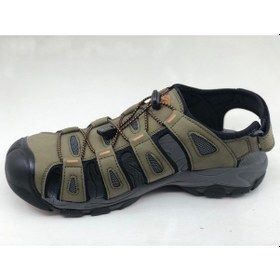 Resim Dockers 234715 Haki Erkek Comfort Casual Önü Kapalı Erkek Sandaleti 001 