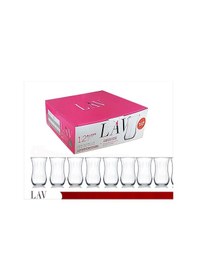 Resim Klasik Çay Bardağı 12'li 30020opt Renksiz 