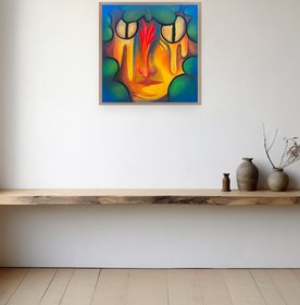 Resim İsimsiz, 2024 - 40 x 40 cm / Çerçevesiz 