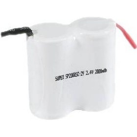 Resim Supex 2.4V 2000Mah 2Li Yan Yana Süpürge Pili 