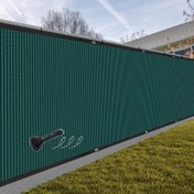 Resim Güneşlik, Duvar ve Lattice ile 152.4cm Yeşil Gizlilik Ekranı Çit - 81- Gölgelik, Bahçe, Patio, Arka Bahçe, Balkon için Dayanıklı Plastik - Asma Donanımı, Gizlilik Çit Panelleri, Dış Mekan Gizliliği, Lattice Tasarımı, Hava Koşullarına Dayanıklı Malzeme içerir 