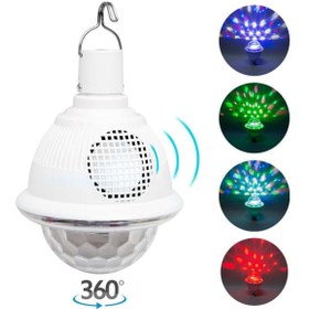 Resim Powermaster Bluetooth Destekli Animasyonlu 10 Watt Şarjlı Ufo Tip Disko Topu PM-4191 