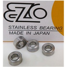 Resim Ezo Smr84 Zz Minyatür Rulman 4x8x3 Olta Makinası Paslanmaz 1 Adet 