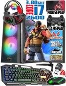Resim WARBOX Mask I7 Turbo:3.80ghz 16gb Ram 240gb Ssd 250gb Hdd R7 240-4gb E.kartı 22" Monitör Gaming Pc 
