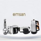 Resim Emsan Silver Elektrikli Çeyiz Seti Siyah 4 Lü 