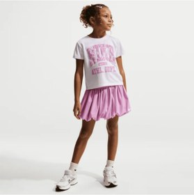 Resim Nike LACE IT UP SCOOTER SET KIZ ÇOCUK TİŞÖRT-TAYTLI ETEK TAKIM 36N640 36N640-P64 