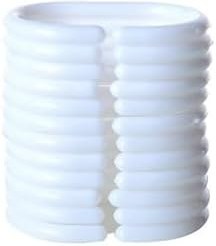 Resim Banyo Perdesi 1x120x200 Tek Kanat Duş Perdesi Halka Hediyeli Duşakabin Perdesi 3391 