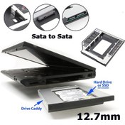 Resim Laptop için İkinci Hdd - Ssd Kızak - Hdd Caddy - 12.7Mm Kargo Bedava! Aynı Gün Kargo! 24 Saatte Adrese Teslim