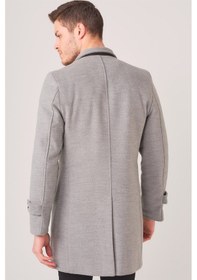 Resim Plt8391 Dewberry Erkek Palto-Gri-Gri 