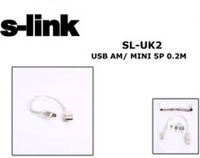 Resim S-Link Sl-Uk2 Mini 5P To Usb 0.20Mt Kamera Kablosu S-Link