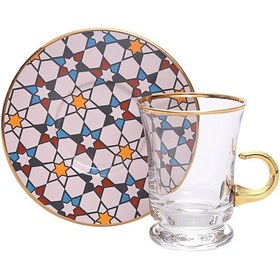 Resim Decorium Çay Takımı Kulplu 12 Prc Sufi M01746 Çok Renkli 