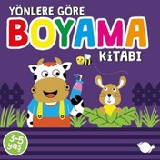 Resim Çikolata Yayınevi Yönlere Göre Boyama Kitabı 