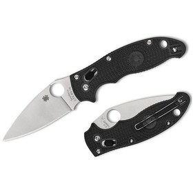 Resim Spyderco Manix 2 Black Lightweight Plainedge Kamp Çakı Siyah 