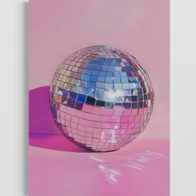 Resim Disko Topu Poster - 21x30cm / Siyah 