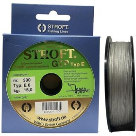 Resim Stroft Gtp Typ E 300mt E6 0.22mm İp Misina Water Grey 