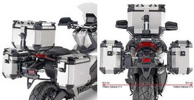 Resim GIVI PLO1188CAM HONDA X-ADV 750 (21-23) YAN ÇANTA YAŞIYICI 