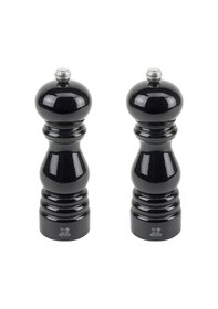 Resim Peugeot Paris Ahşap Siyah Lake Karabiber Ve Tuz Değirmeni 22 CM 