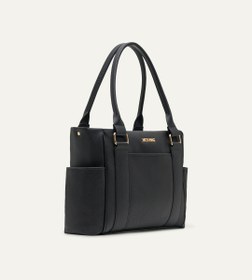 Resim Elena Siyah E. Deri Bebek Çantası 