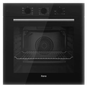 Resim Ferre QBL62CS Siyah Ankastre Fırın 