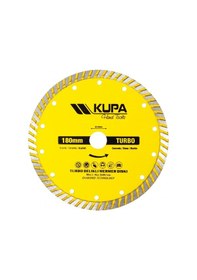 Resim Kupa Elmas Turbo Daire Testere Kesme Taşı 180 Mm. 