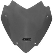 Resim GP Kompozit Yamaha XMAX 2018-2023 Uyumlu Spor Ön Cam Füme 34 cm 