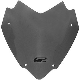 Resim GP Kompozit Yamaha XMAX 2018-2023 Uyumlu Spor Ön Cam Füme 34 cm 