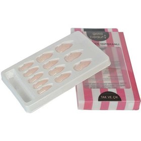 Resim Kendinden Yapışkanlı Desenli Takma Tırnak 