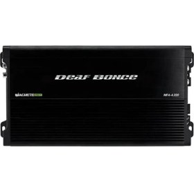 Resim Deaf Bonce Machete 4 Kanal Amfi – 4 x 320 Rms Ses ve Bass Amfisi – Deaf Bonce Machete MFA-4.320 Oto Anfi 