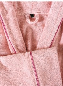 Resim Cotton Box Exclusive Single Bornoz Seti Pudra M/L Pudra 