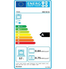Resim Teka HEB 723 SS 65 LT Ankastre Multifonksiyonel Dijital Ekranlı Fırın 111020052 