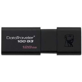 Resim Kingston DataTraveler 100 G3 DT100G3-128 128 GB Flash Bellek 