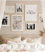 Resim Artavessa 7 Parça Ahşap Çerçeve Görünümlü Mdf Tablo Seti - CRCVSZARTEVESSASTKO34 