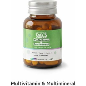 Resim Day's Power Multivitamin&Multimineral Takviye Edici Gıda 