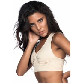 Resim Ten Emay 4011 Sporcu Sütyen Korse Çok Renkli 