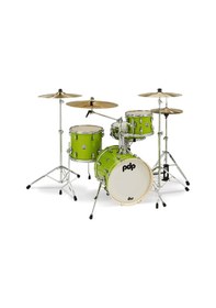 Resim Pdp Drums New Yorker 4-parça Akustik Davul Electric Green Sparkl 