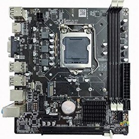 Resim İzoly H81 Sata DDR3 1600 MHz USB 2.0 VGA HDMI Ses Lan 1150P 4.Gen Kutusuz Anakart 