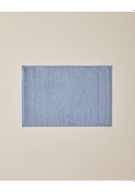 Resim English Home Chequer Pamuk Ayak Havlusu 50x70 Cm Mavi Mavi 