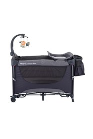 Resim Kraft Denver Plus Anne Yanı Oyun Parkı 63x105 cm Koyu Gri 