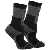 Resim Thermoform Outdoor Çocuk Çorap Siyah 